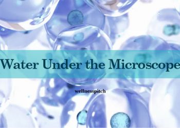 water under microscope