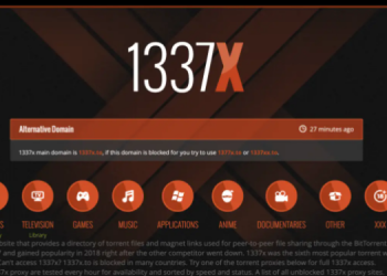 Best 1337x Proxy site List which still work in 2021