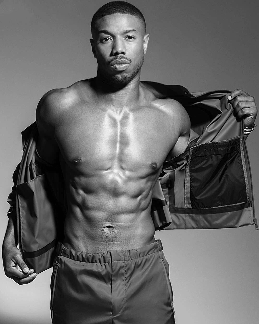 Michael B Jordan Men’s Health Workout Routine. 