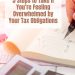 Tax Season Stress – 5 Steps to Take When Feeling Overwhelmed