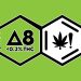 Delta-8 THC Warning Graphic Icon for Labels