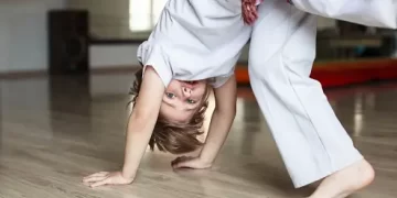Showcasing Talent in Kids Martial Arts School