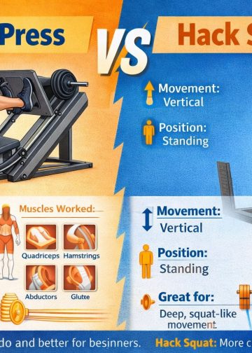Leg Press vs Hack Squat